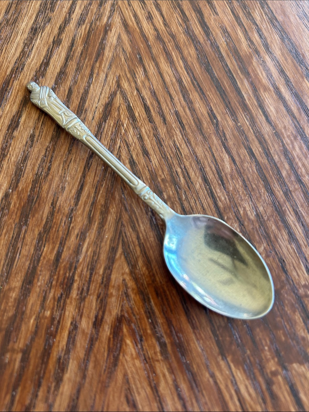 Vintage EPNS Monk Apostle Souvenir Spoon